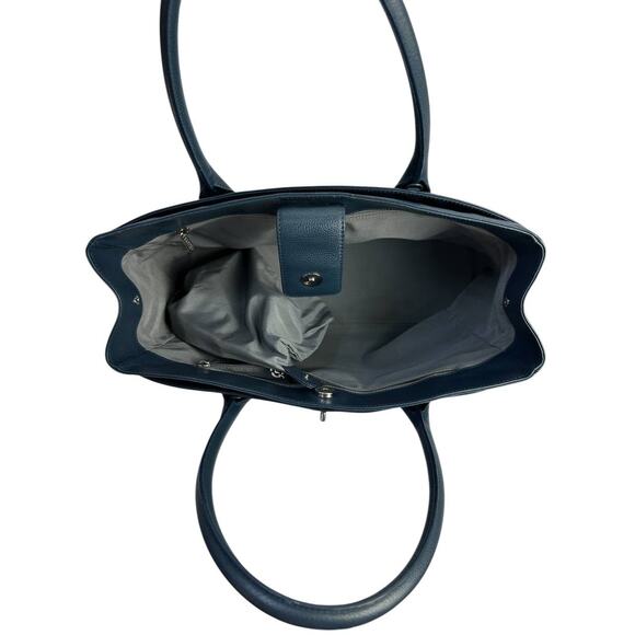 Chanel Executive Blue Caviar Leather Tote Bag - Picture 13 of 13